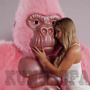 Nouveautés Canapé en forme de gorille rose King Kong Nouveau canapé de célébrité d'<span class=keywords><strong>Internet</strong></span> pour adultes Meubles de salon élégants Extérieur - Product Image 4