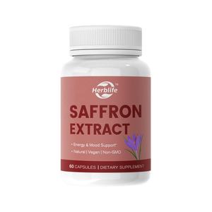 OEM ODM Hot Selling Pure Natural <b>Saffron</b> Herbal <b>Supplements</b> <b>Saffron</b> Extract Capsules - Product Image 1