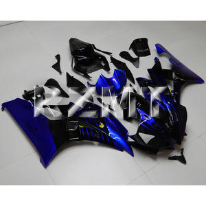 ชุดแฟริ่งรถมอเตอร์ไซค์ YAMAHA YZF R6 ปี 2006-2007 YZF-R6 YZF600  วัสดุ ABS ฉีดขึ้นรูป ชิ้นส่วนตัวถังแบบกำหนดเอง ชุดแฟริ่ง Y0607-1001b - Product Image 4