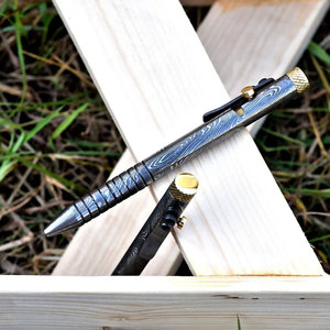 Bolígrafo de Acero de Damasco Hecho a Mano con Logotipo Personalizado y Caja de Madera para Venta al por Mayor - ¡Gran Oferta! - Product Image 2