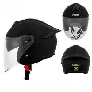 <span class=keywords><strong>Casco</strong></span> Moto Certificato Stile Retrò in ABS Leggero per Adulti, <span class=keywords><strong>Casco</strong></span> Aperto per Cruiser Scooter Chopper - Product Image 6