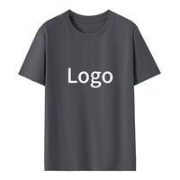 T-shirt décontracté à manches courtes en coton pur 230g, coupe ample, épaules tombantes, personnalisé