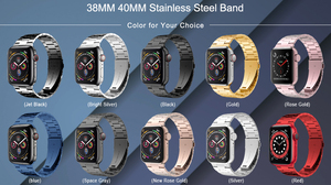 Keepin สายนาฬิกาสแตนเลสสตีลโลหะขายดีสำหรับ Apple iWatch สายรัดพิเศษ - Product Image 6