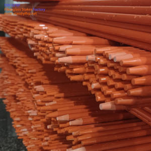 أعمدة مدببة برتقالية عالية الجودة بطول 4 أقدام و 5 أقدام من الألياف الزجاجية المحراث الثلجي المحراث المحراث - Product Image 2