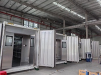 Gorw Cabinet Container Farm Shipping Container Farming 20 '/40' ft pour Microgreen/laitue/CB-D