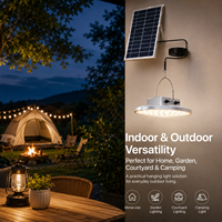 Plafonnier solaire LED en aluminium avec télécommande, étanche IP65, s'allume automatiquement au crépuscule, ultra-lumineux pour les cours et jardins extérieurs