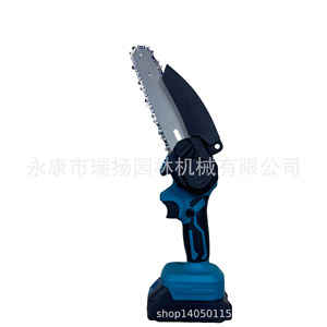 Mini Chainsaw 6in Brushless Motor Battery <b>Powered</b> Outdoor Garden <b>Tool</b> - Product Image 4
