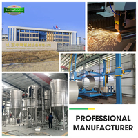 Matériel de brassage de bière industriel et commercial, cuve de fermentation 3000L 4000L 5000L, cuve sous pression, système de brassage d'alcool