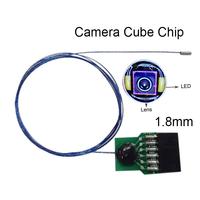 Module endoscopique médical OCHFA10 avec caméra à puce ultra-petite CMOS 490K, objectif 1,5 mm/1,6 mm/1,8 mm/2 mm, profondeur de champ de 50 mm et câble USB, 720p