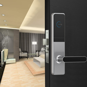 Cerradura Inteligente para Puerta de Hotel con Tarjeta de Identificación y Acceso con Llave Mecánica para Puertas de Madera Modelo Y399 China - Product Image 1