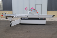 Scie à panneaux inclinable à 45 degrés de haute qualité avec grande housse anti-poussière, machine de découpe du bois électrique entièrement automatique, moteur 5,5 kW, horizontale