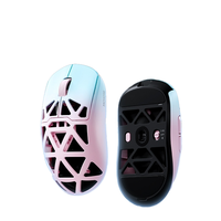 Souris de jeu sans fil laser Mchose Maicong Ax5 V2 Mini légère et professionnelle avec design ergonomique, rétroéclairage RVB, capteur Paw3950 - En stock