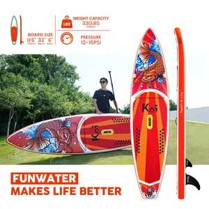 Anh miễn phí vận chuyển dropshipping Nhà máy cung cấp longboard ván lướt sóng waterplay lướt sup Board Inflatable Paddle Board