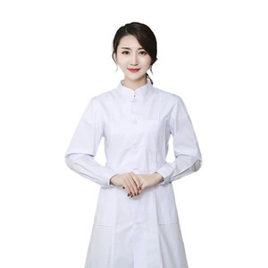 Uniforme de Trabajo para Enfermeras, Estilo Moderno, Cómodo, Tejido de Alta Calidad, Vestido de Enfermería de Manga Larga para Hospital - Product Image 5