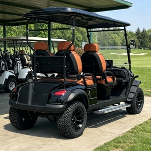 Carrito <span class=keywords><strong>de</strong></span> Golf Eléctrico <span class=keywords><strong>de</strong></span> Litio Personalizable <span class=keywords><strong>con</strong></span> 4 Asientos Delanteros, Calidad Premium <span class=keywords><strong>con</strong></span> Diseño <span class=keywords><strong>de</strong></span> Color y Logotipo Gratis para Resort o Campo <span class=keywords><strong>de</strong></span> Golf - Product Image 2