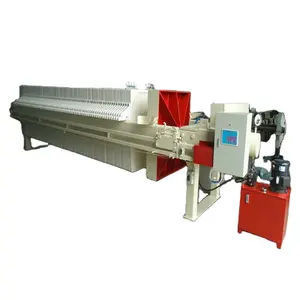 Minghua manufacturer supplies large filtration equipment type 1250 filter press solid-liquid separation automatic sludge filter