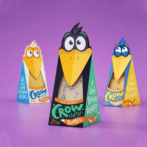 Hộp in ấn pho mát bánh hình tam giác Hộp bao bì cho camembert - Product Image 2