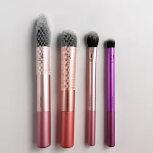 BEILI New wholesale long aluminum tube makeup brush tool brush contouring makeup brush set