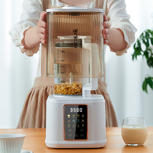 Robot culinaire insonorisé, mixeur électrique domestique végétalien, machine à lait végétal pour noix, amandes, flocons d'avoine, céréales et lait de soja. - Product Image 6
