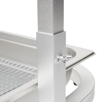 Lampes chauffantes pour aliments en acier inoxydable, station de buffet lumineuse, lampe chauffante électrique pour aliments