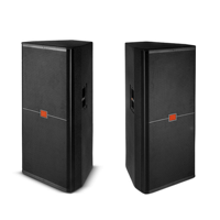 Haut-Parleurs DJ Professionnels 1000W Double 15 Pouces Gamme Complète avec Woofers Passifs, Enceinte Électronique pour Prestations Scéniques Audio