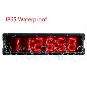 Chronomètre numérique électronique LED pour sports de plein air, options simple ou double face, 6 pouces, pour marathon, course à pied - Product Image 4