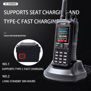 Hot Sản phẩm bán chạy tSSD uv8000d 10 Wát đa ban nhạc 350Mhz hai cách FM giảm tiếng ồn <span class=keywords><strong>talkie</strong></span>-<span class=keywords><strong>walkie</strong></span> Long Range <span class=keywords><strong>Walkie</strong></span> <span class=keywords><strong>Talkie</strong></span> - Product Image 3