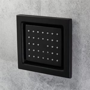 High Quality Bathroom Accessories 12*13cm <strong>Shower</strong> Faucet <strong>Body</strong> <strong>Spray</strong> Black Side <strong>Spray</strong> - Product Image 1