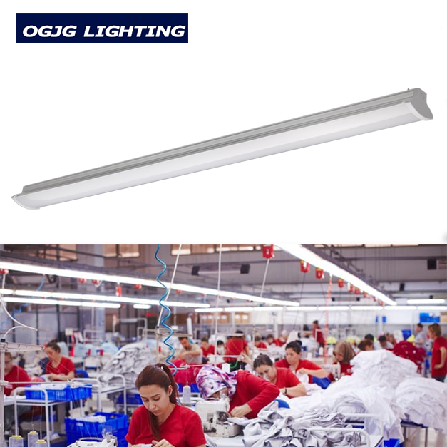 Custom Made LED Linear Light Aluminum Pendant Hanging Tube Lamp for Workshop Project Lighting