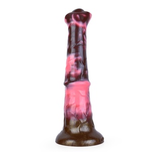 Animal Fantasy Horse Shaped Liquid Silicone PVC <b>Dildo</b> Long Soft Penis Sex Toy for Woman Man Couple for Vagina Massage Anal Plug - Product Image 6