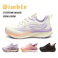 Chaussures de course respirantes personnalisées avec logo pour marathon, entraînement, hommes et femmes, chaussures de sport décontractées d'extérieur, fabricant