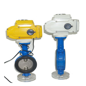 Válvula de mariposa de acero inoxidable, módulo accionado por <span class=keywords><strong>Motor</strong></span>, tipo oblea - Product Image 5