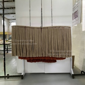 Abat-jour suspendu en macramé personnalisé couvercle de lampe abat-jour grand projet Restaurant hôtel bohème décoration Villa décor EH2507012 - Product Image 2