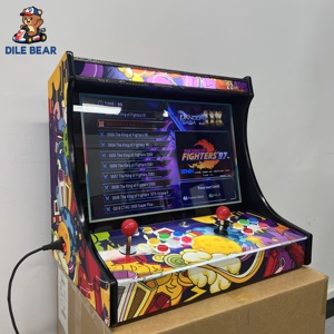 桌面街机游戏机 22 英寸显示器 Pandora Box DX 3000 游戏 2 人游戏复古街机游戏机柜，适合商场和游乐园 - Product Image 2