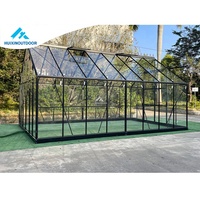 Serre de sécurité en verre trempé de 4mm Mini serre portable Serre de jardin
