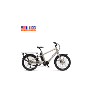 Bicicleta Eléctrica <span class=keywords><strong>de</strong></span> Carga para Adultos, con Motor Bosch, Cambios <span class=keywords><strong>Shimano</strong></span>, Cuadro <span class=keywords><strong>de</strong></span> Aleación <span class=keywords><strong>de</strong></span> Aluminio 6061, Portaequipajes Trasero - Product Image 1