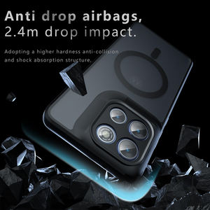 Étui magnétique fin transparent mat en PC antichoc avec recharge sans fil pour Motorola <span class=keywords><strong>Moto</strong></span> G86 <span class=keywords><strong>Power</strong></span> / <span class=keywords><strong>Moto</strong></span> G86 / Edge 70 Ultra - Product Image 4