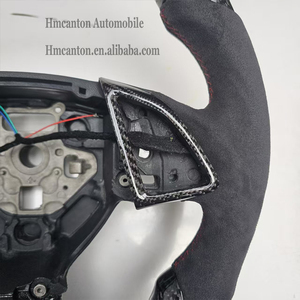 Nuevo Producto, Volante Deportivo de Fibra de Carbono y Alcántara con LED para Chevrolet Camaro - Product Image 6