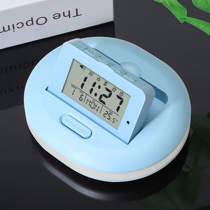Reloj <span class=keywords><strong>Despertador</strong></span> Digital LCD Inteligente y Moderno, de Plástico, con Vibración, Retroiluminación, Funciona con Batería, Temporizador de Cuenta Regresiva, para el Hogar, Sala de Estar, Cocina - Product Image 1