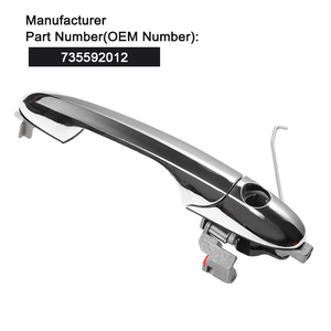 Poignée de porte extérieure de voiture avant droite en gros bon marché 735592012 pour <span class=keywords><strong>Fiat</strong></span> <span class=keywords><strong>500</strong></span> 2012-2017 - Product Image 2