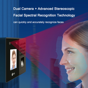 Thông minh ai Facial recognit thiết bị thời gian tham dự nhận dạng sinh trắc học USB tải về vân tay thời gian tham dự máy - Product Image 2