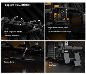 Máquina Smith Multifuncional para Gimnasio en Casa YIHONG YHSD-014, Capacidad de Carga de 500 kg para Fisicoculturismo, Gran Venta - Product Image 6