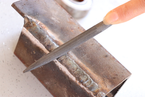 Oem ODM kim loại tay tập tin nhỏ phẳng nửa vòng tam giác thép tập tin hỗn hợp thép tập tin - Product Image 6