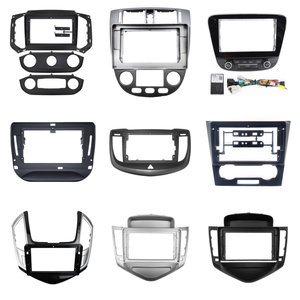 Cadre stéréo de voiture pour <span class=keywords><strong>CHEVROLET</strong></span> EQUINOX Kit de panneau de façade de voiture pour <span class=keywords><strong>CHEVROLET</strong></span> CHEVY Support de voiture tableau de bord pour <span class=keywords><strong>CHEVROLET</strong></span> CAPTIVA - Product Image 3