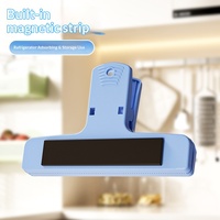 Clips de Plástico Resistentes de 4 Pulgadas de Ancho, Clips para Sellado de Alimentos, Clips para Guardar Bocadillos en la Cocina, Clips para Sujetar Papel de Oficina, Notas en el Refrigerador