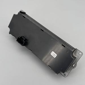 Kenworth Air Conditioner Panel F21-1013-21-000 Dual Button Mid <b>Range</b> Black For 06-23 Medium Duty Trucks - Product Image 3