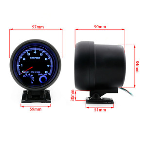 Tacómetro CNSPEED de 95 mm, 0-8000 RPM con luz de cambio de marcha para mejora de automóviles - Product Image 5