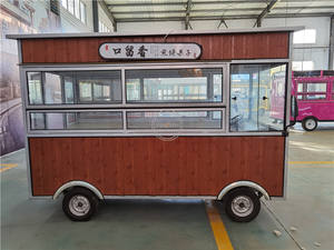 Kiosques de restauration rapide électriques OEM, chariot à glaces, chariot à hot-dogs, chariot à café, chariot à frites, camion à vendre dans les parcs et les sites pittoresques - Product Image 4