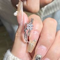 Bague Fleur en Acier Inoxydable Plaqué Or 18K, Étanche et Inaltérable, Marque Fanhua