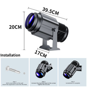 ضوء LED خطي صناعي مع علامة تحذير للسلامة، جهاز عرض ضوئي للمصانع والمستودعات وورش العمل - Product Image 5